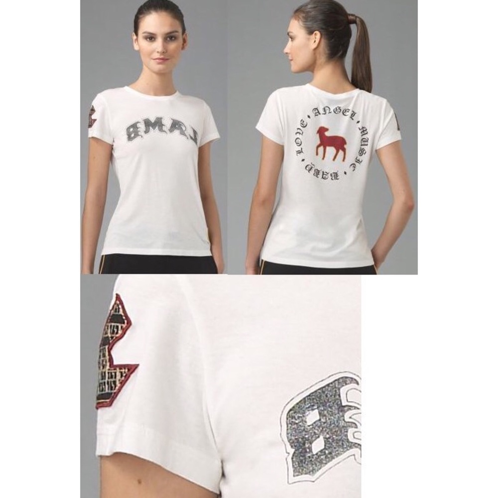LAMB HOLIDAY PATCH CREW TEE